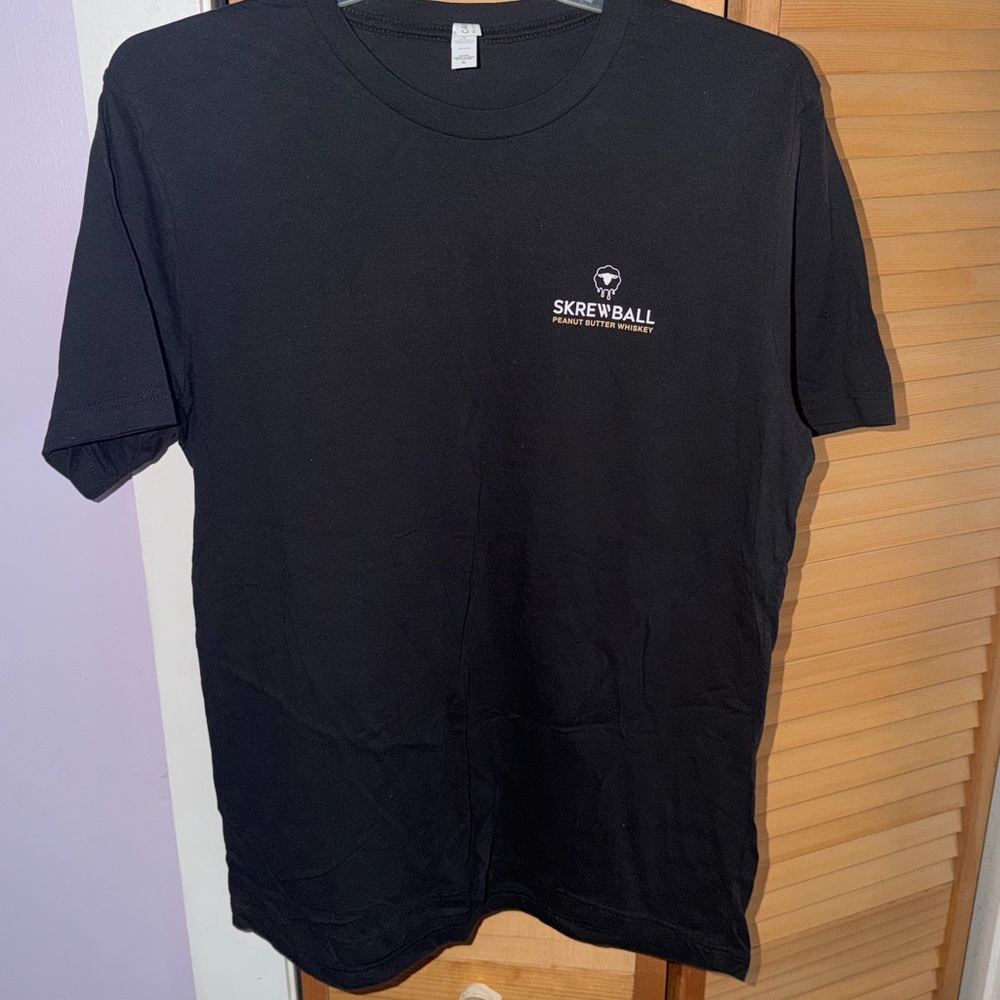 Screwball Whiskey Black Short Sleeve Tee